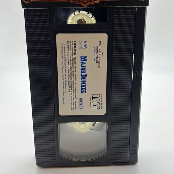 Major Dundee (VHS, 1999) Charlton Heston, Richard Harris - Picture 3 of 3